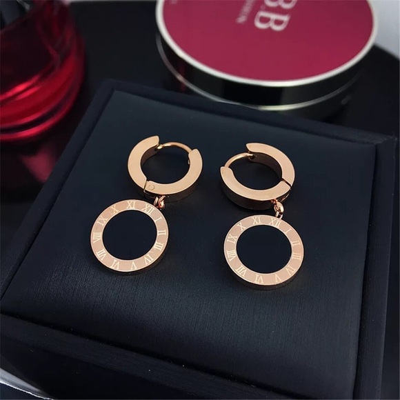 Stainless Steel Necklace & Earring Set - Picture 3 of 5